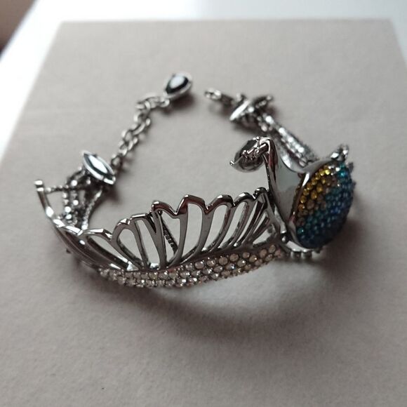 Super exquisite Swarovski peacock bracelet - Picture 11 of 14